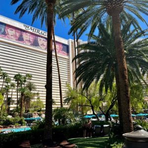 Vegas Mirage Pool Area