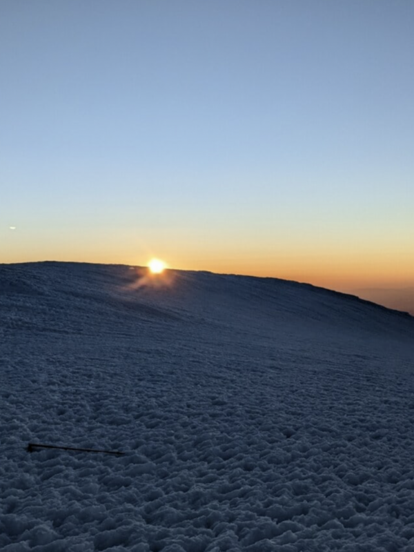 Morning Snowcap